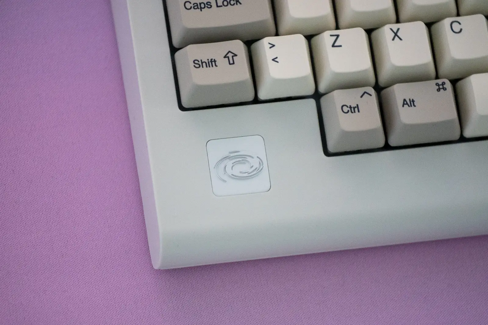 The badge of the keyboard