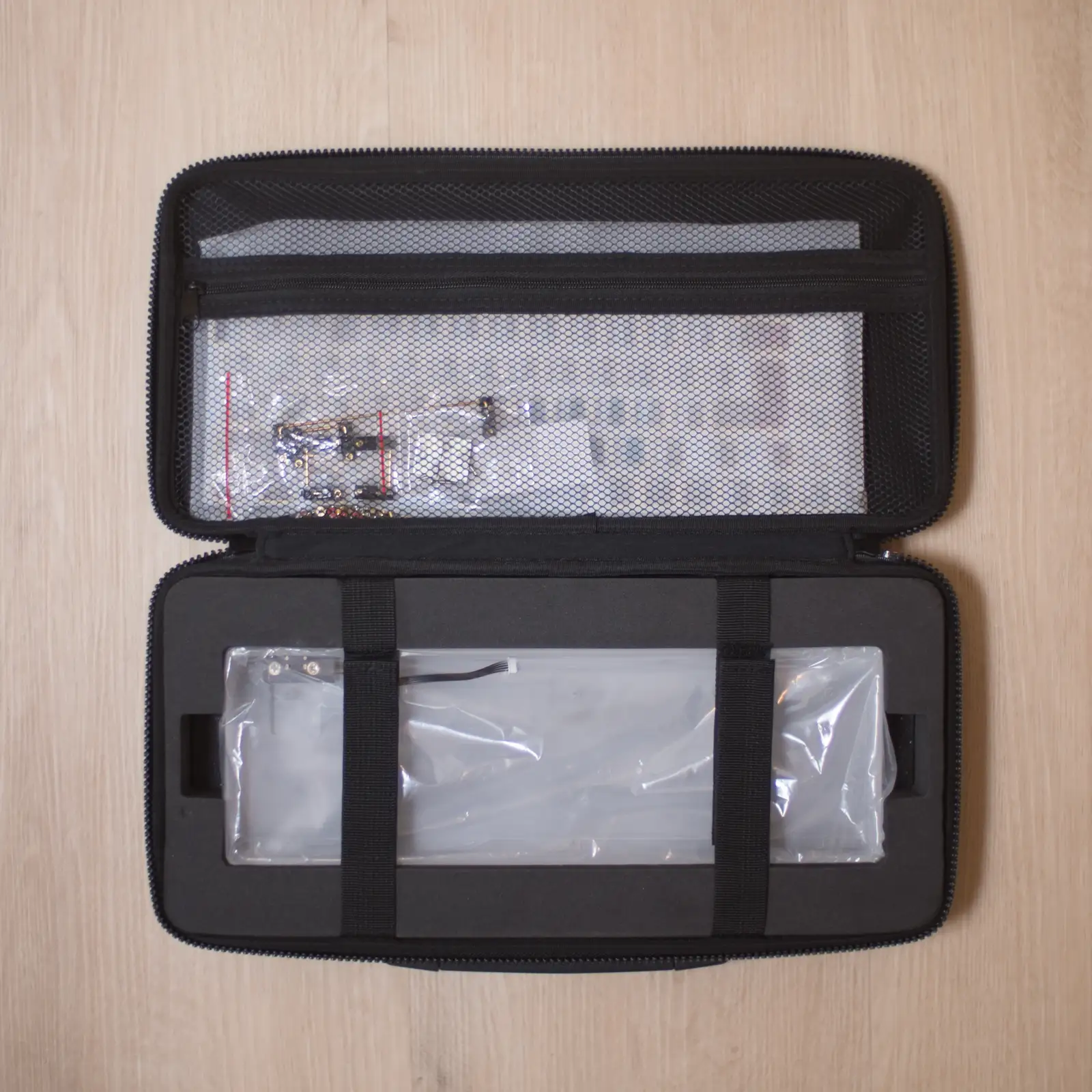 Carrying case contents