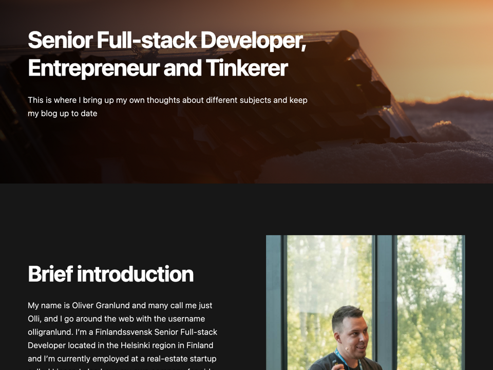 2025 Website refresh