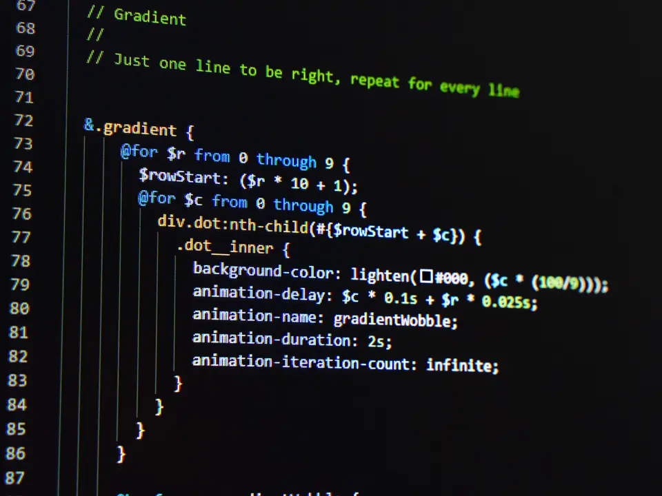Animating matrix of items with just CSS