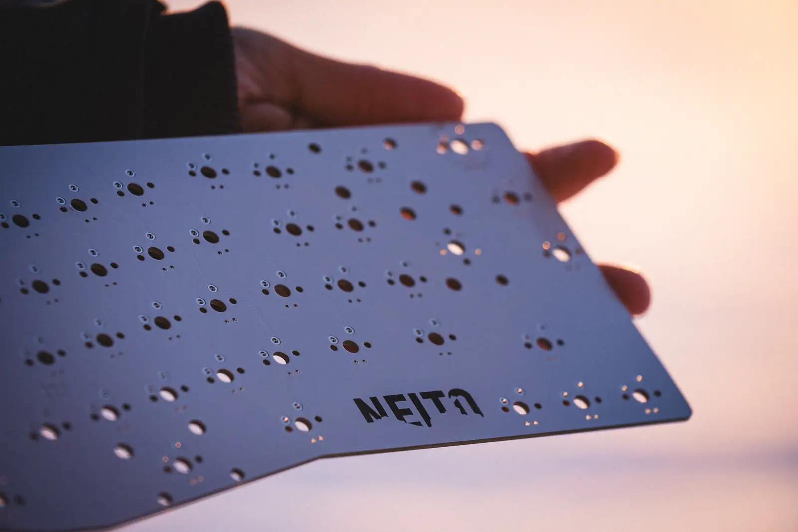Closeup of the Neito PCB