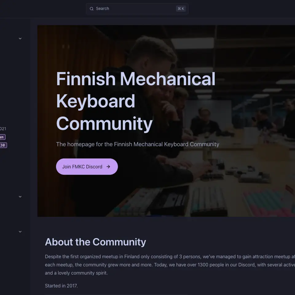 How fmkc.fi was built