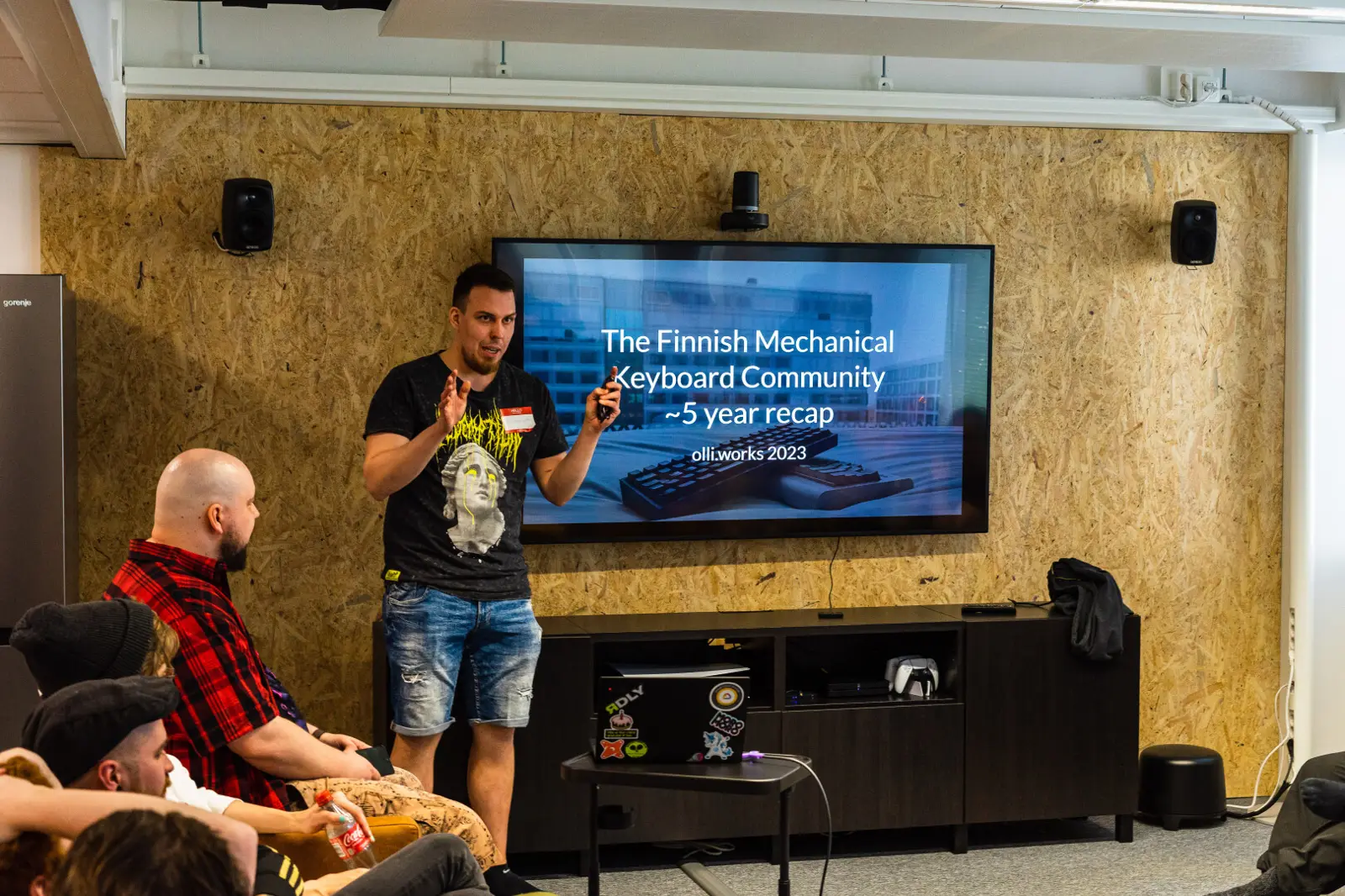 Hosting the 5 year recap presentation at FMKC Tampere
meetup