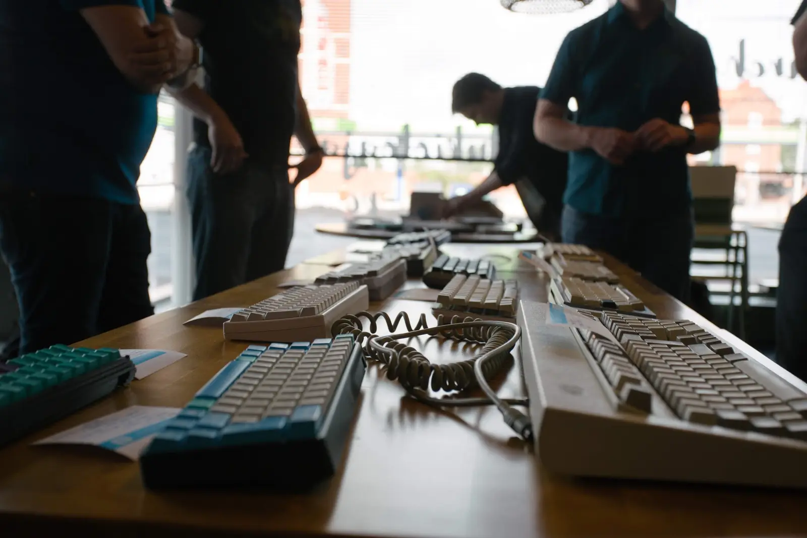 Mechanical keyboards at a FMKC meetup