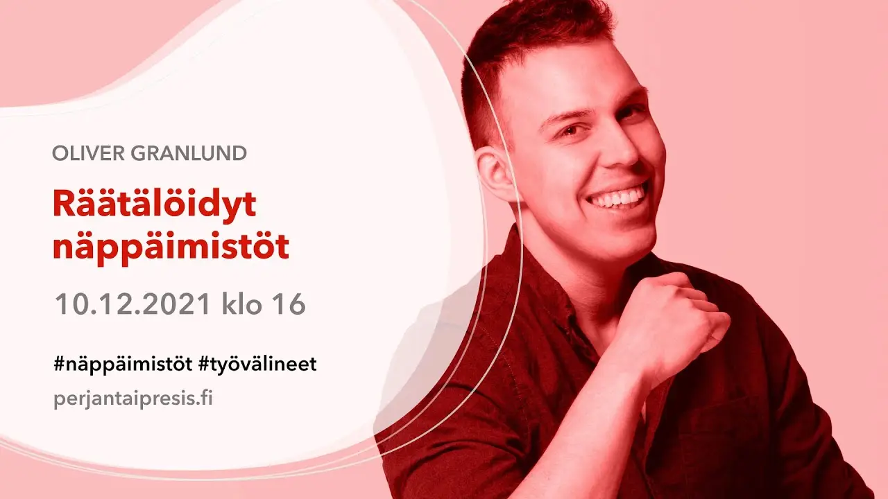 Thumbnail for the keyboard presentation at Fraktio HQ