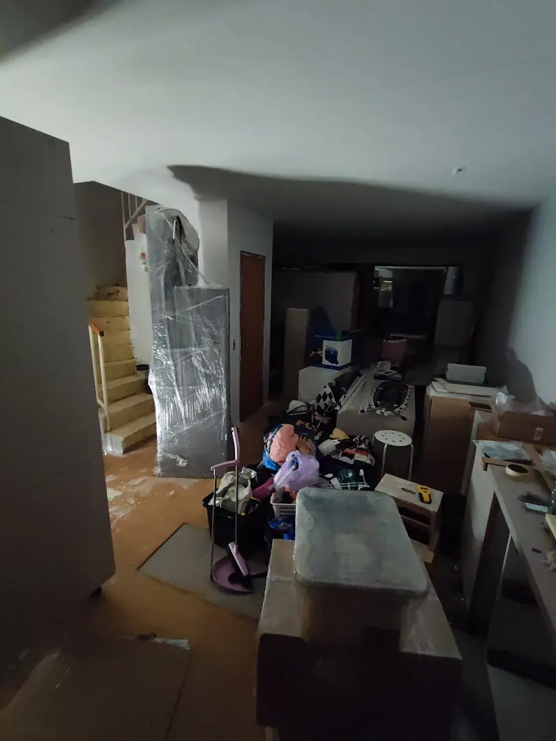 Our apartment in the middle of the renovation and moving in