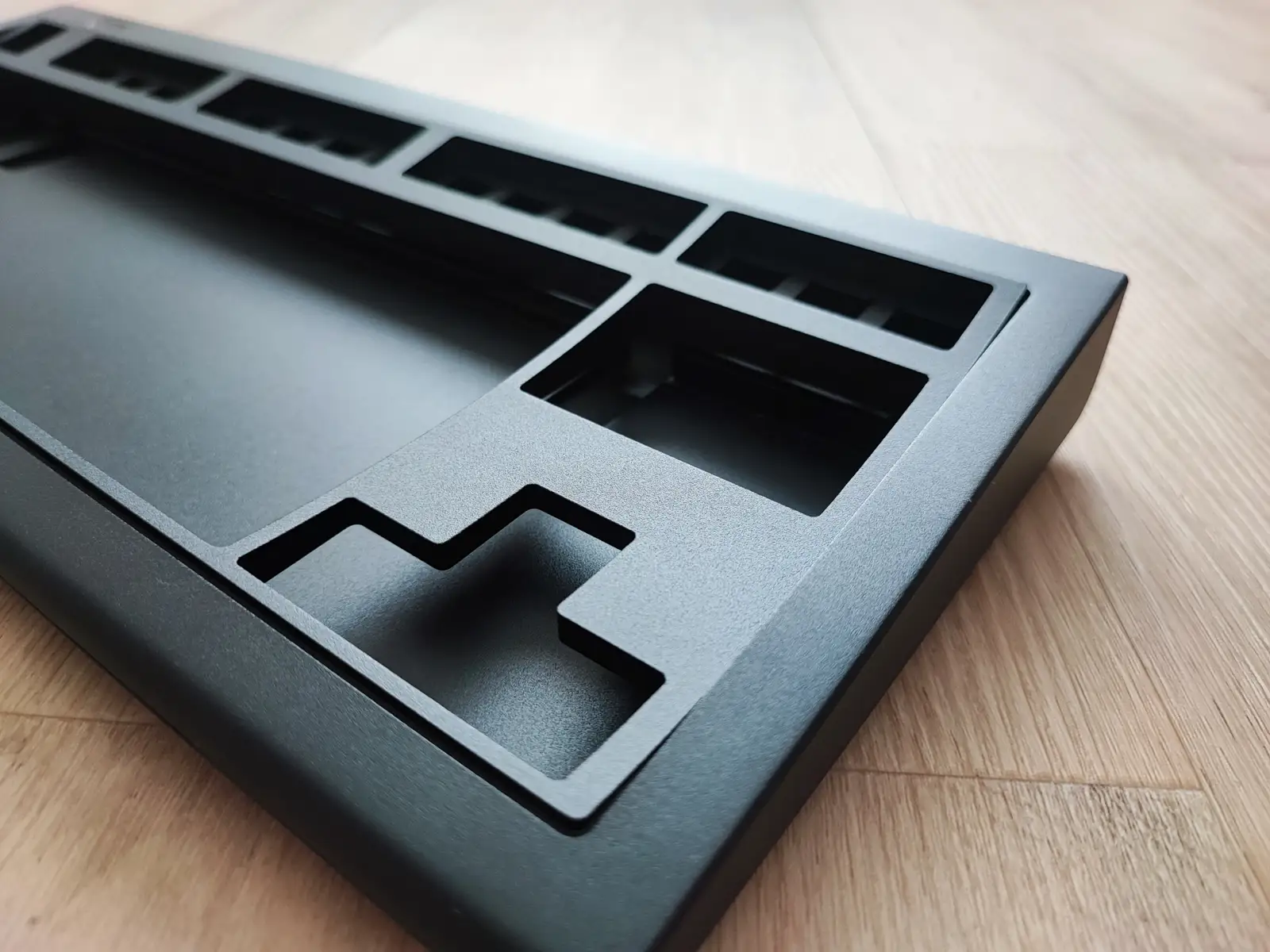 Closeup of the case