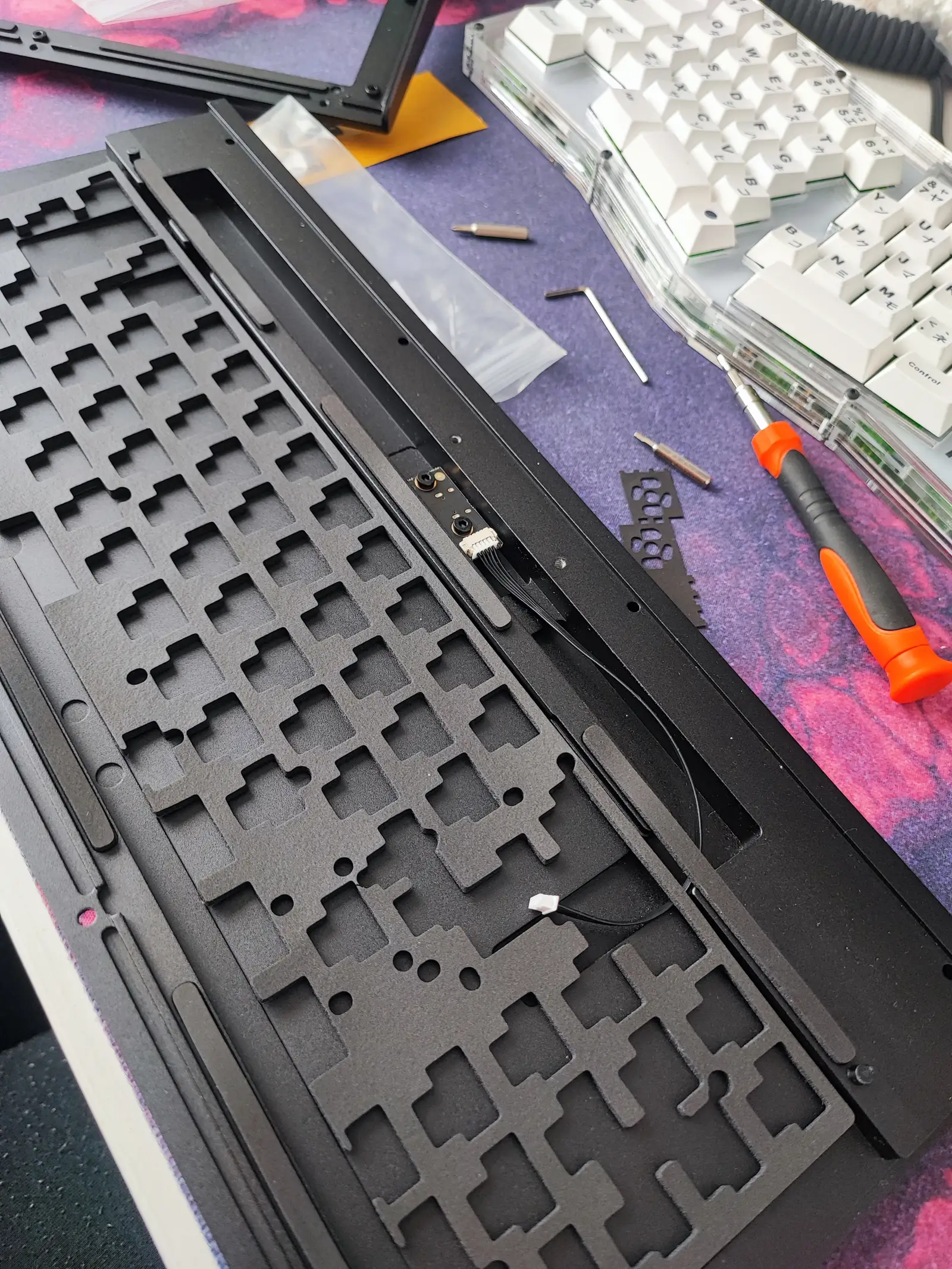 Foam under the PCB