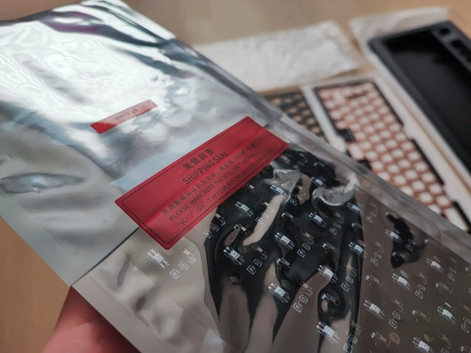 PCB in a antistatic bag