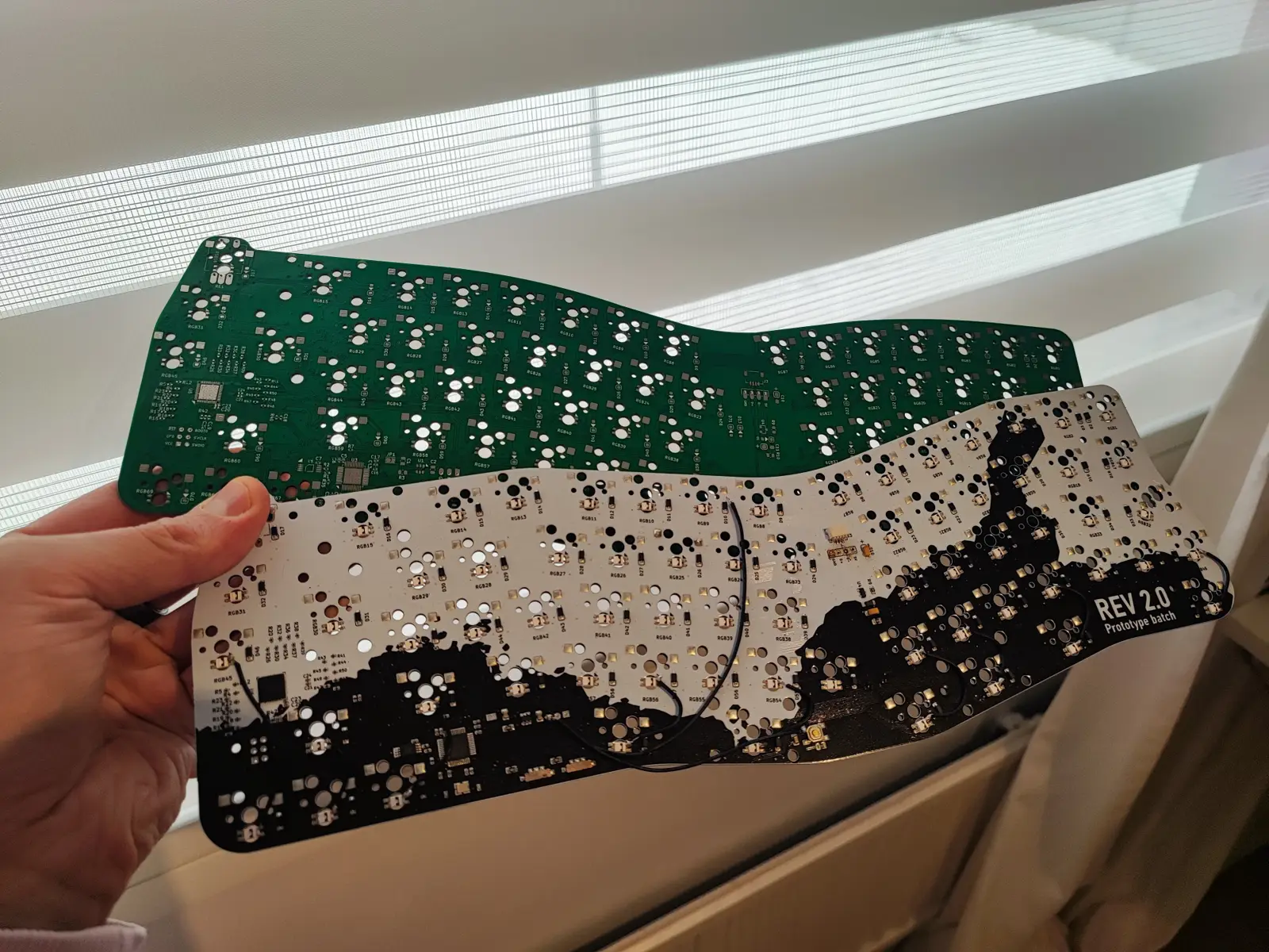 Neito Rev. 2 prototype PCBs