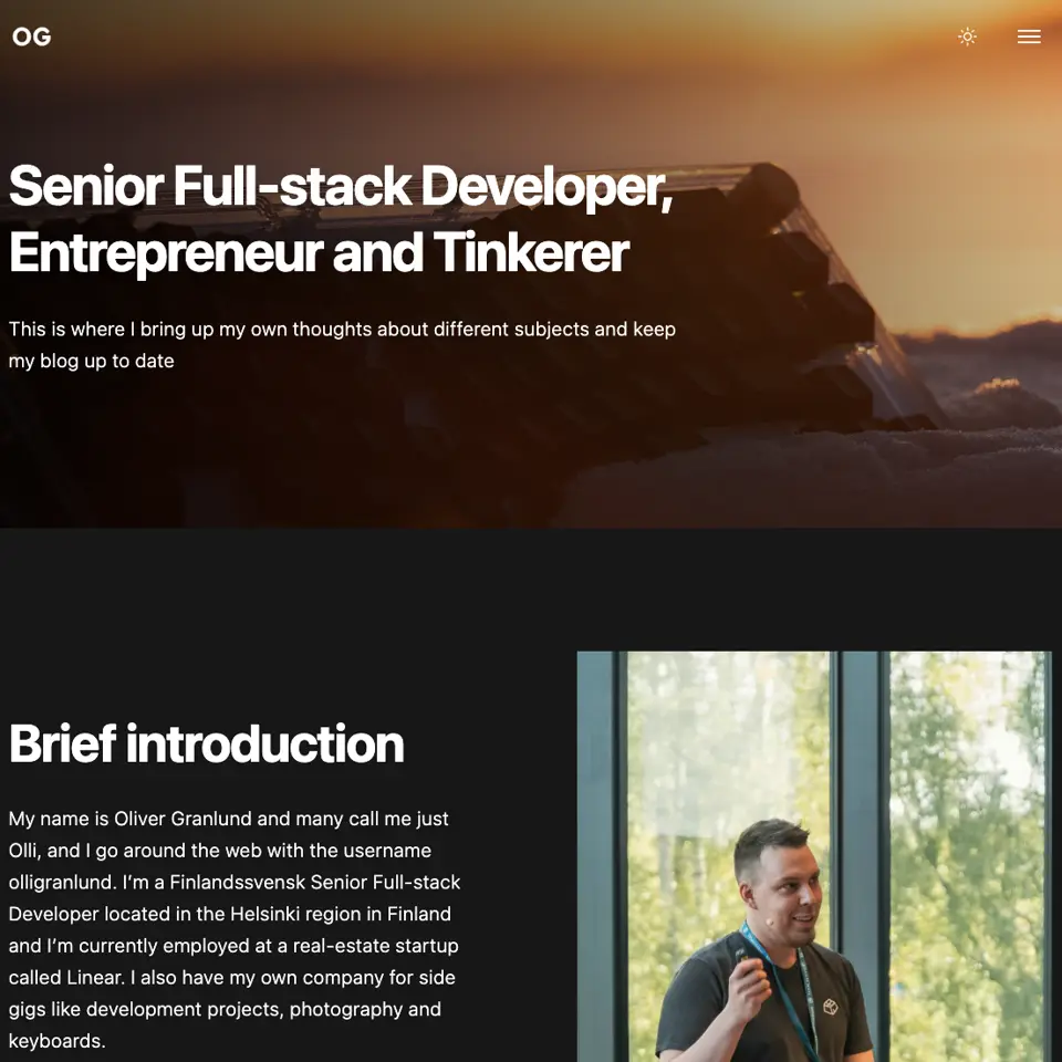2025 Website refresh